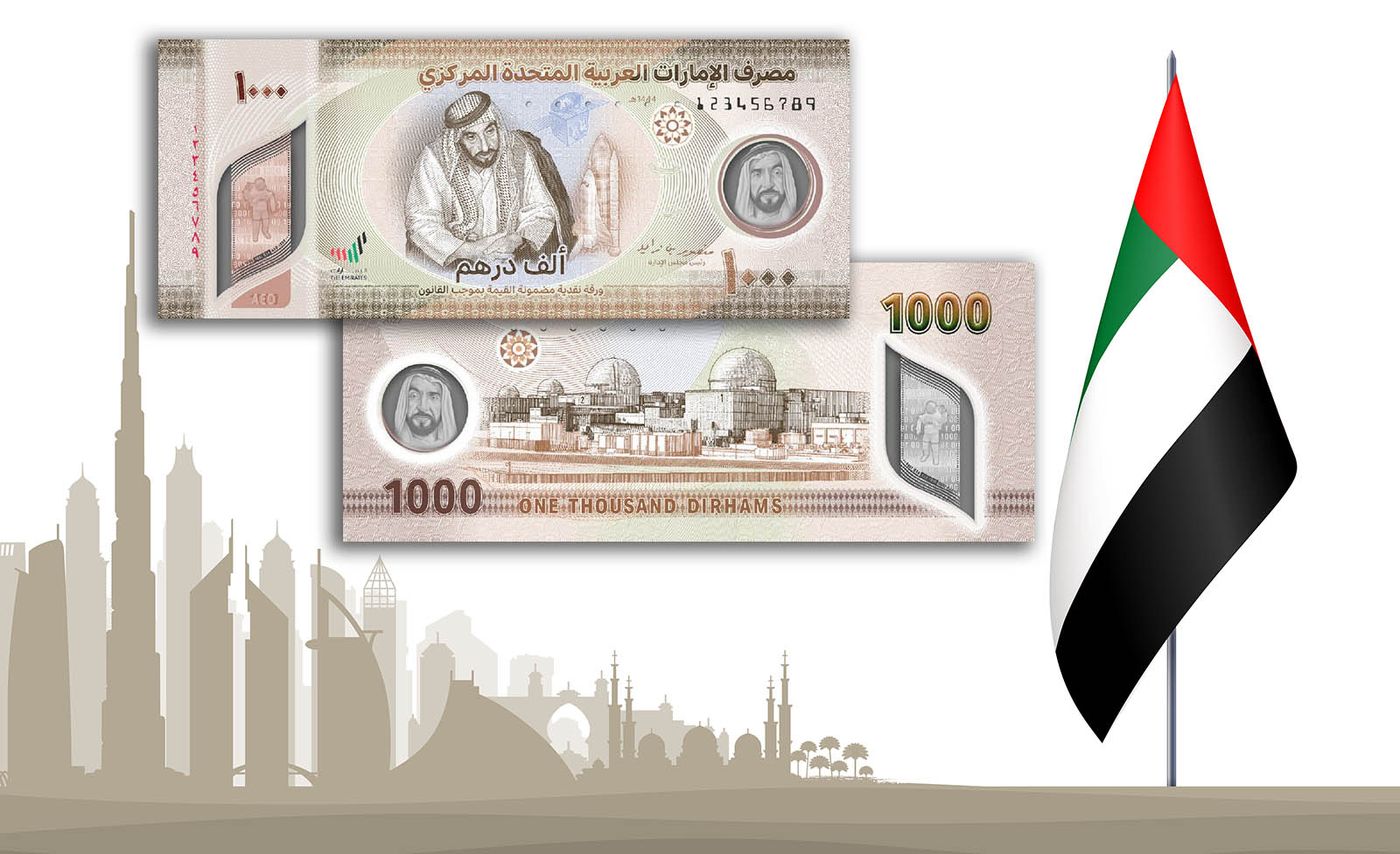 UAE Issues New 1,000-Dirham Polymer Banknote, Keesing Platform