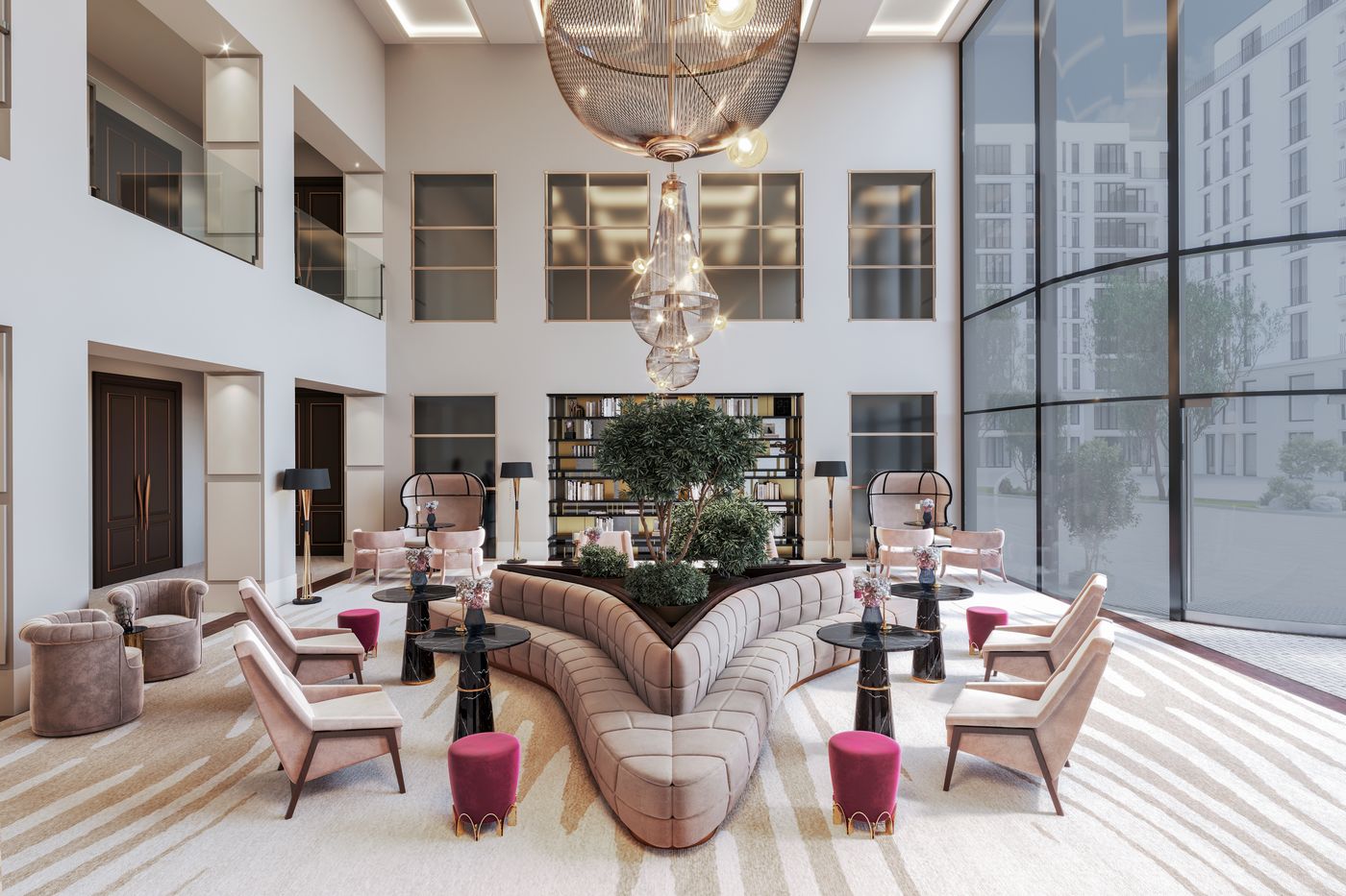 Luxurious Hotel Lobbies: Sophistication, Uniqueness, and Design