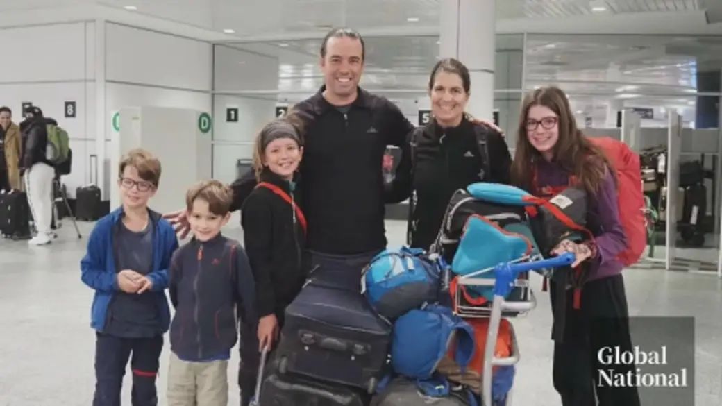 Family trip around world for Canadian kids losing vision has ended. Here's  what happened | Globalnews.ca