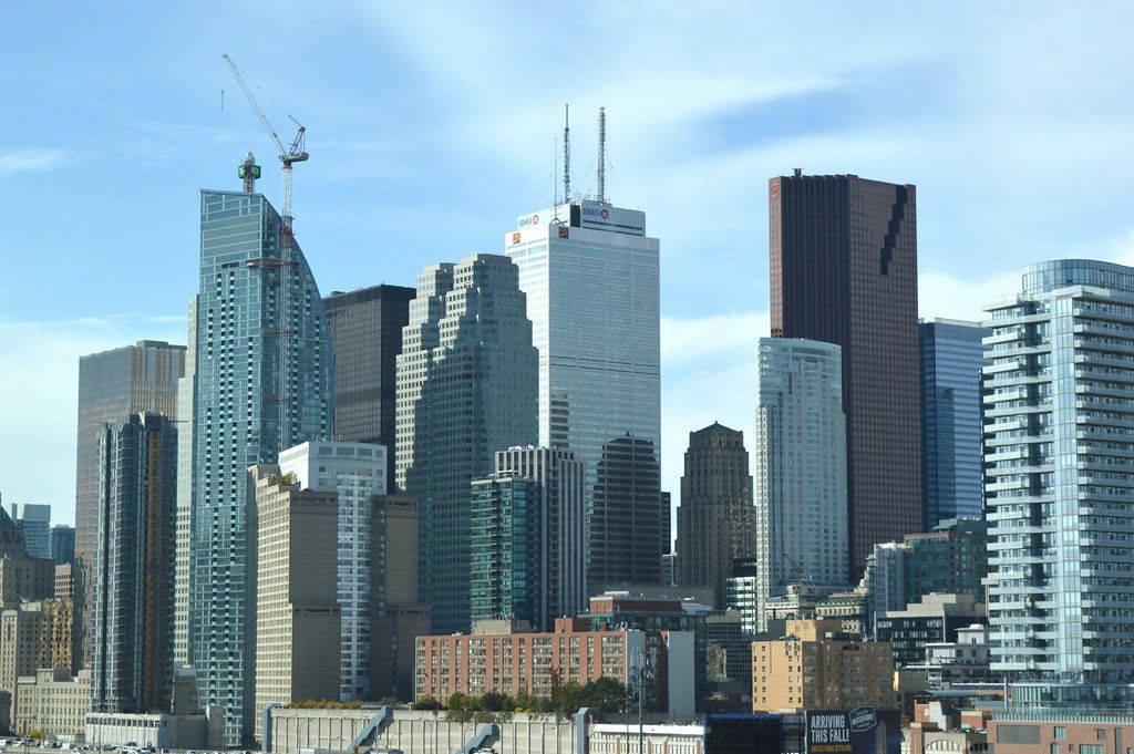Skyscrapers Of Toronto's Financial District .... Toronto, … | Flickr
