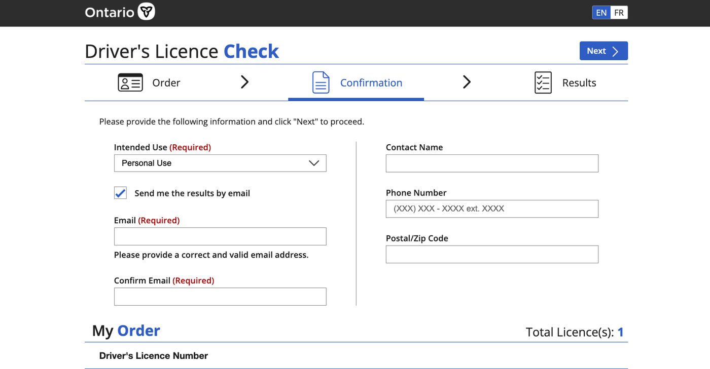Tenant Screening for Ontario Landlords: How to Use the Ontario Driver's  License Check Tool