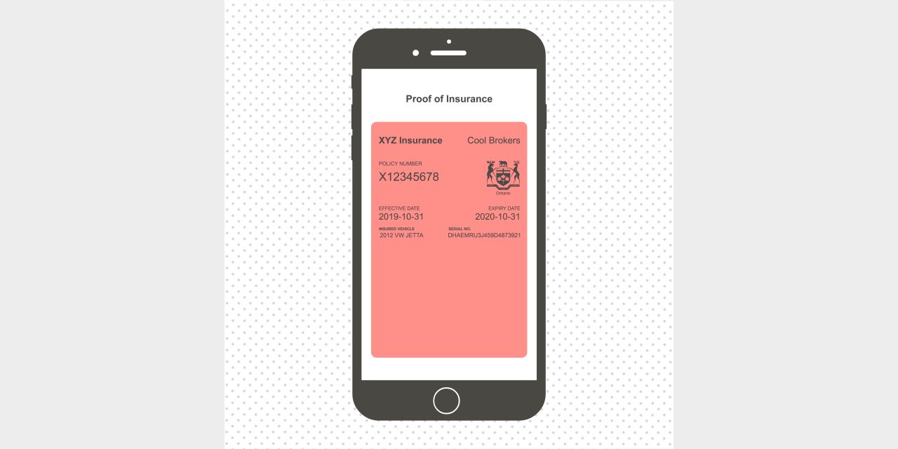 You can now show your proof of auto insurance electronically in Ontario, CMR Insurance