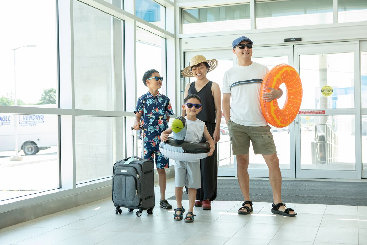 Family travel made simple, YFC, Fredericton International Airport