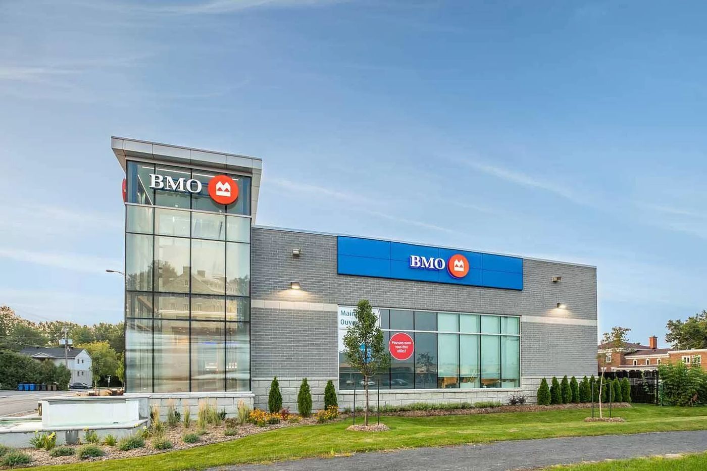Construction and renovation of multiple BMO… | JCB Construction Canada