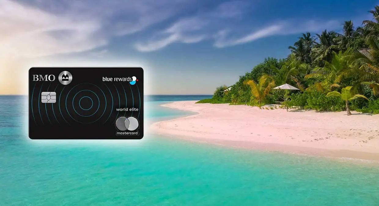 How the BMO Blue Rewards World Elite Mastercard provides up to 8.8% back on  travel purchases, Rewards Canada