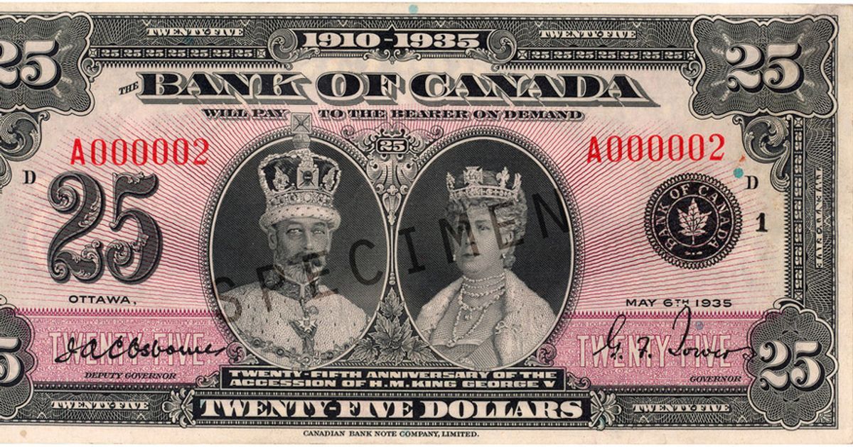 A fond farewell to Canada's little-known $25 bill, Macleans.ca