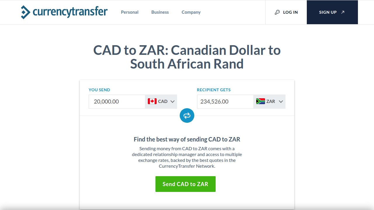 CAD to ZAR: Convert Canadian Dollar to South African Rand