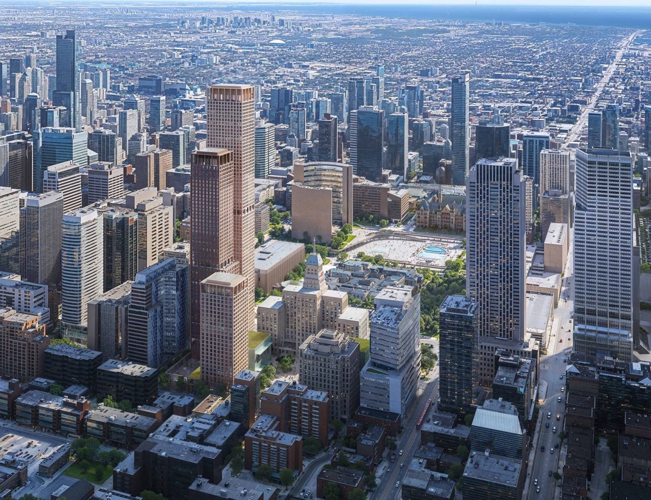 Des gratte-ciel ont été proposés pour l'édifice Canada Life, Toronto Life