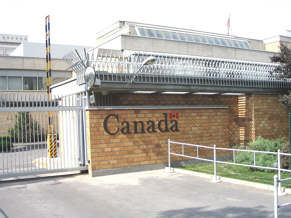 Canadian Embassy in Beijing - 19 Dongzhimenwai Dajie Chao Yang District Beijing 100600 PRC