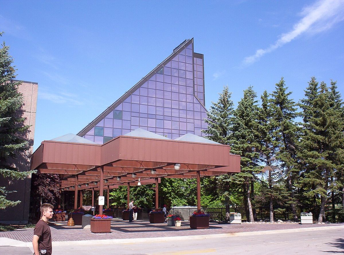 Bâtiment de la Monnaie royale canadienne à Winnipeg (Manitoba, Canada).