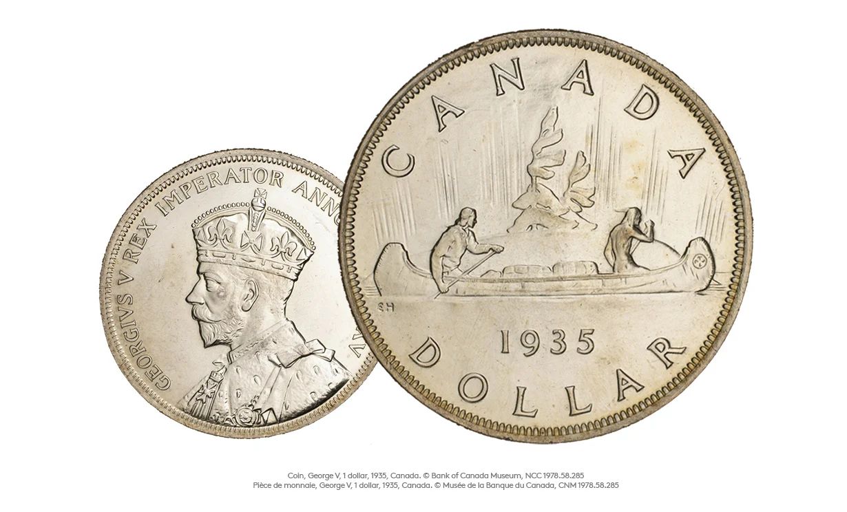A Tale of Two Designs: How Canada's 1-dollar Coin Became the Loonie | The  Royal Canadian Mint