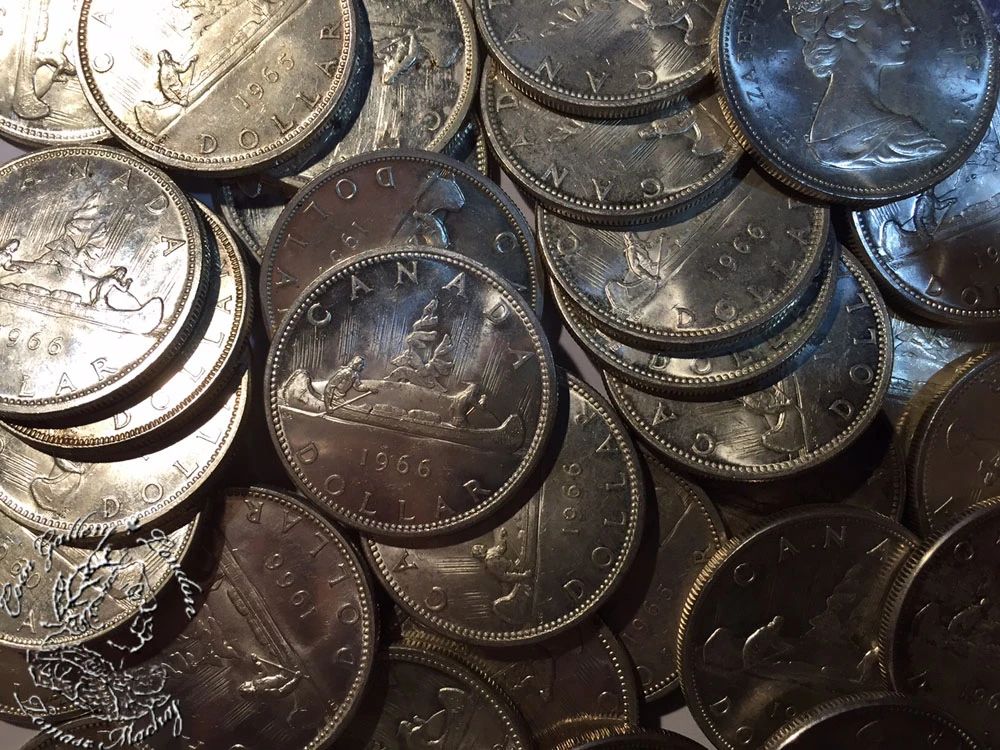 Canada: 1950 to 1967 Voyageur Silver Dollar Coin, London Coin Centre Inc.