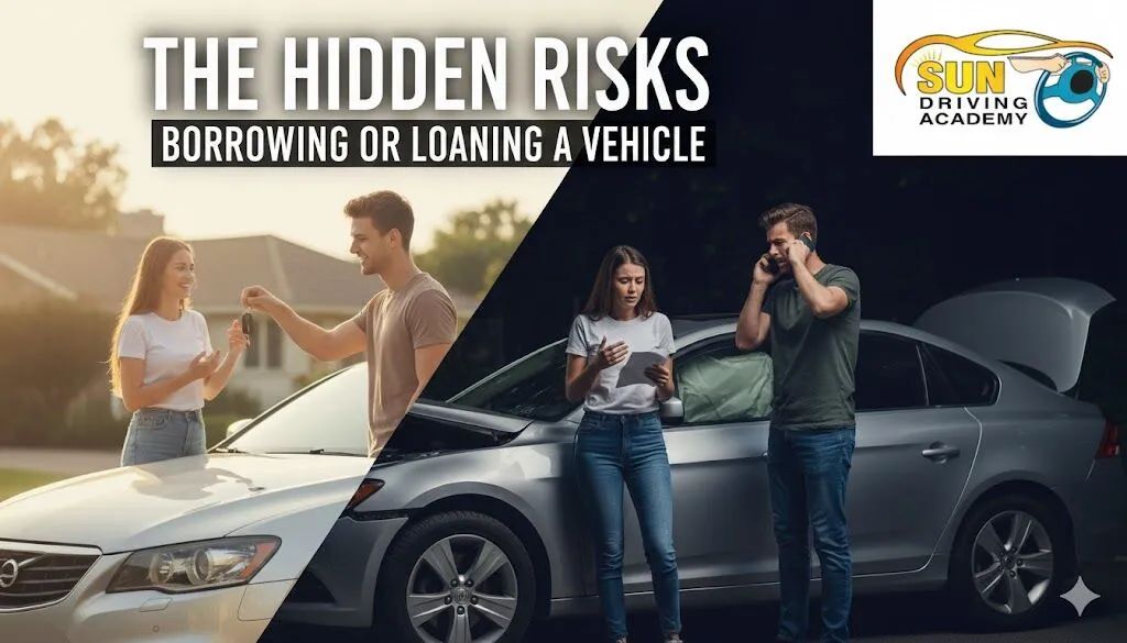 Borrowing a Friend's Car in Ontario? 🛡️ Your Insurance Might Not Cover You, Sun Driving Academy