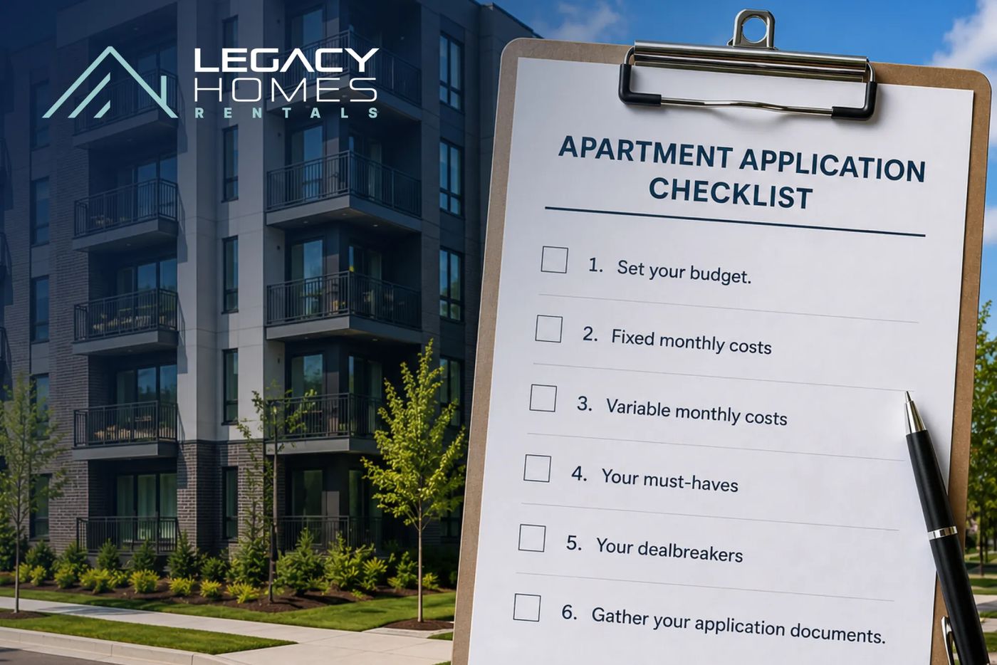 First Time Apartment Renter Checklist: Move-In Guide