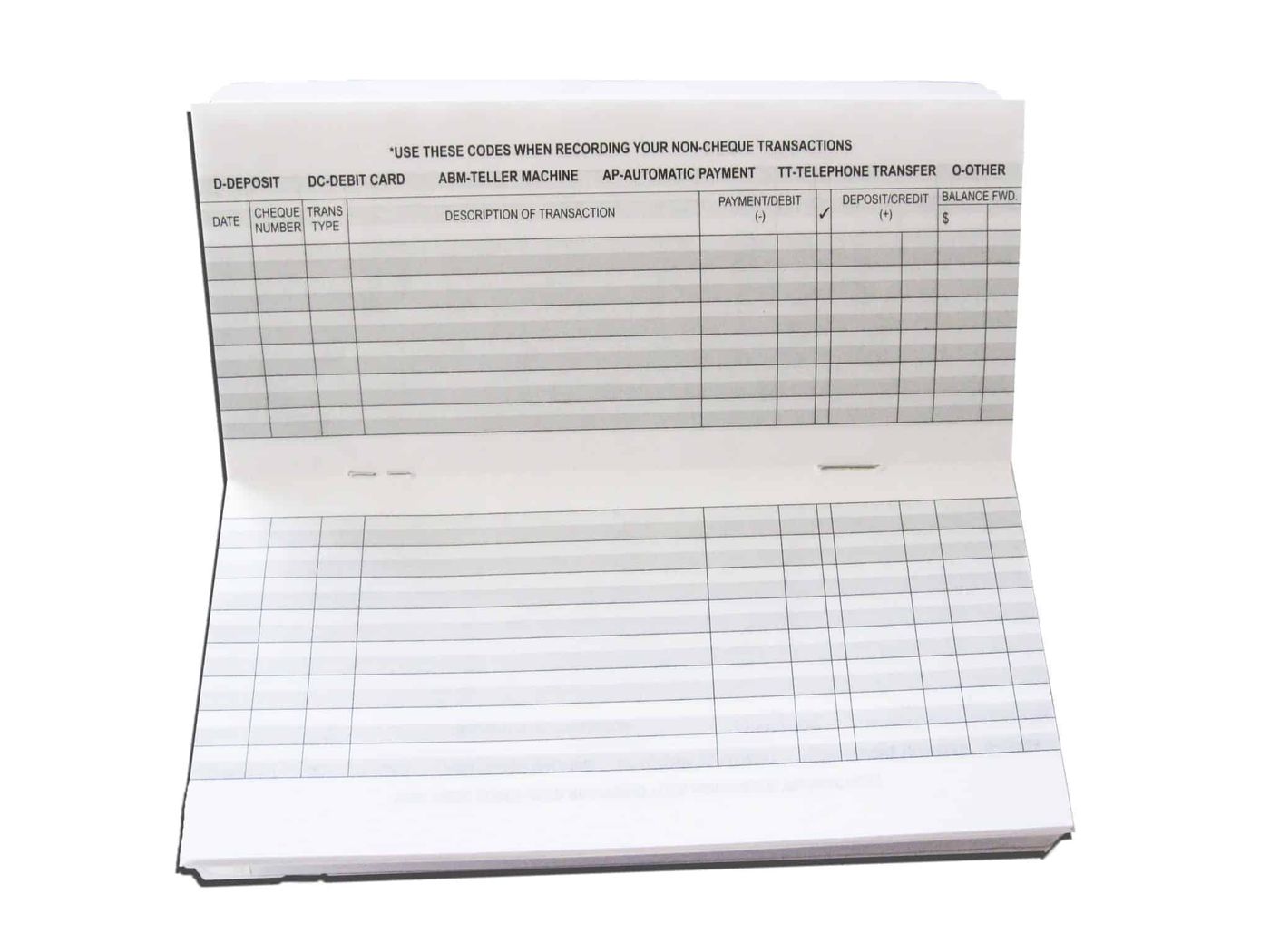 Transaction Booklet, Cheque Transaction Books, Cheque Print