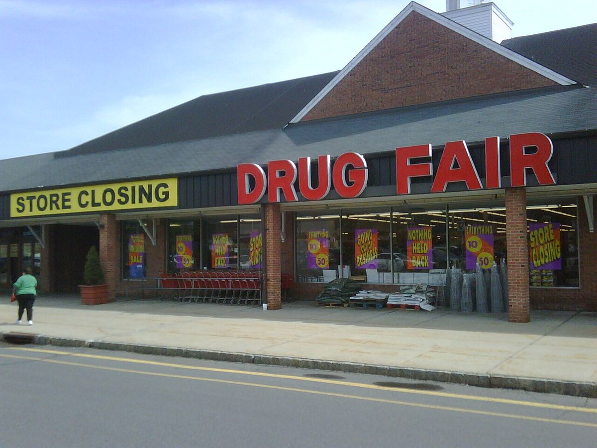 Drug Fair, a drug store chain in New Jersey <a href="http://www.forbes.com/feeds/ap/2009/03/18/ap6183945.html" rel="noreferrer nofollow">fil
