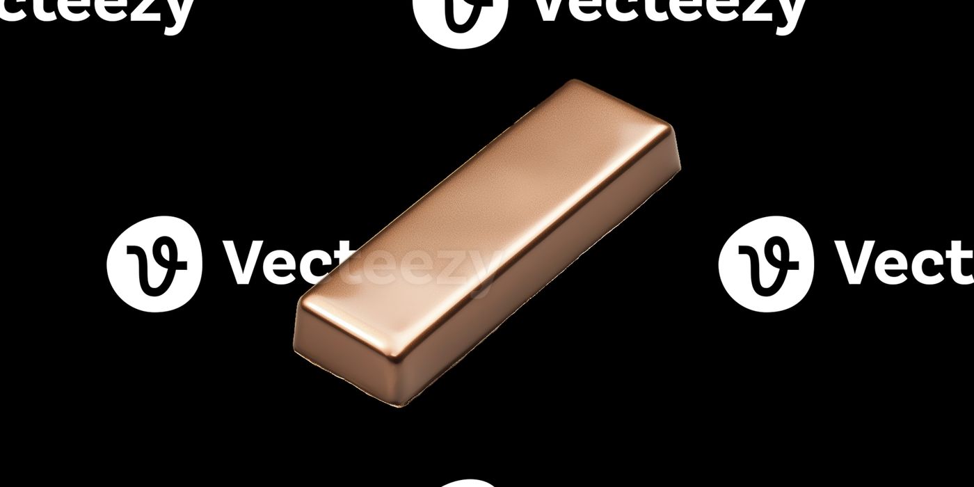 Copper Bullion Bar. Investment And Wealth Preservation Concept Isolated On  Transparent Background 68164632 PNG