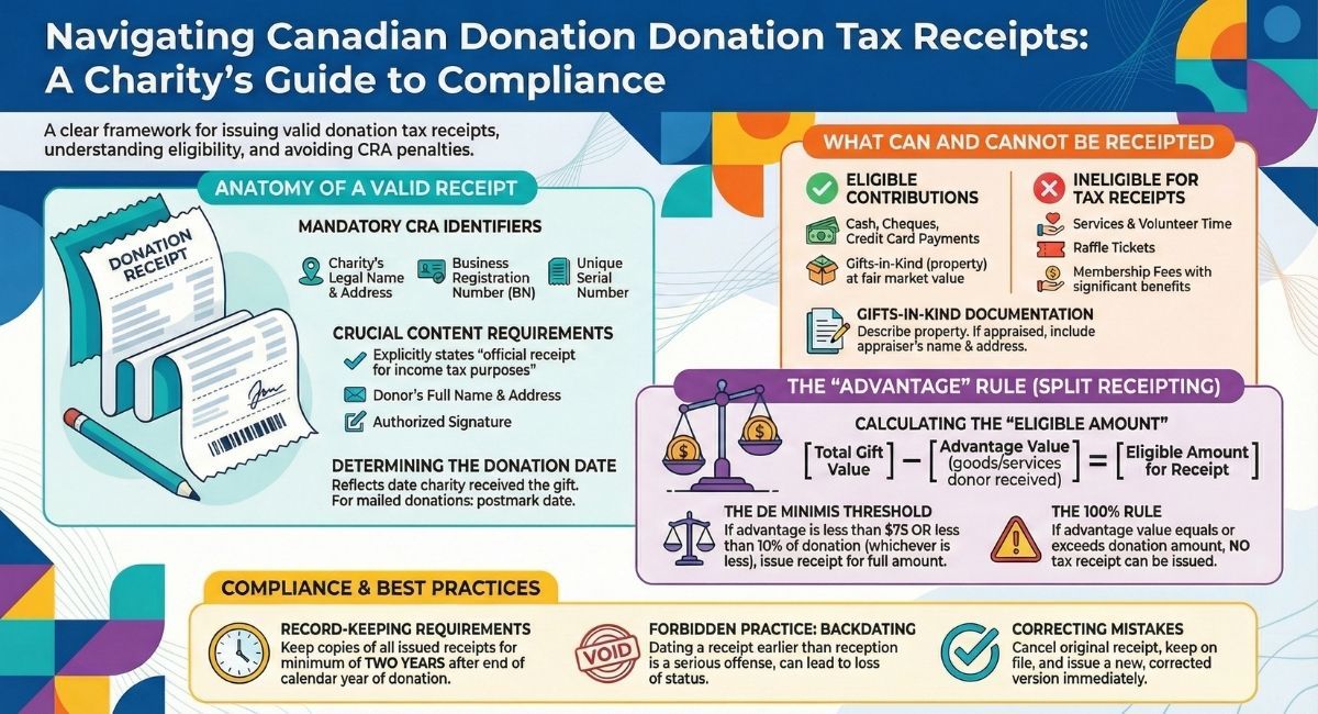 What Is a Donation Tax Receipt in Canadian Charities? (Meaning, Rules &  Importance)
