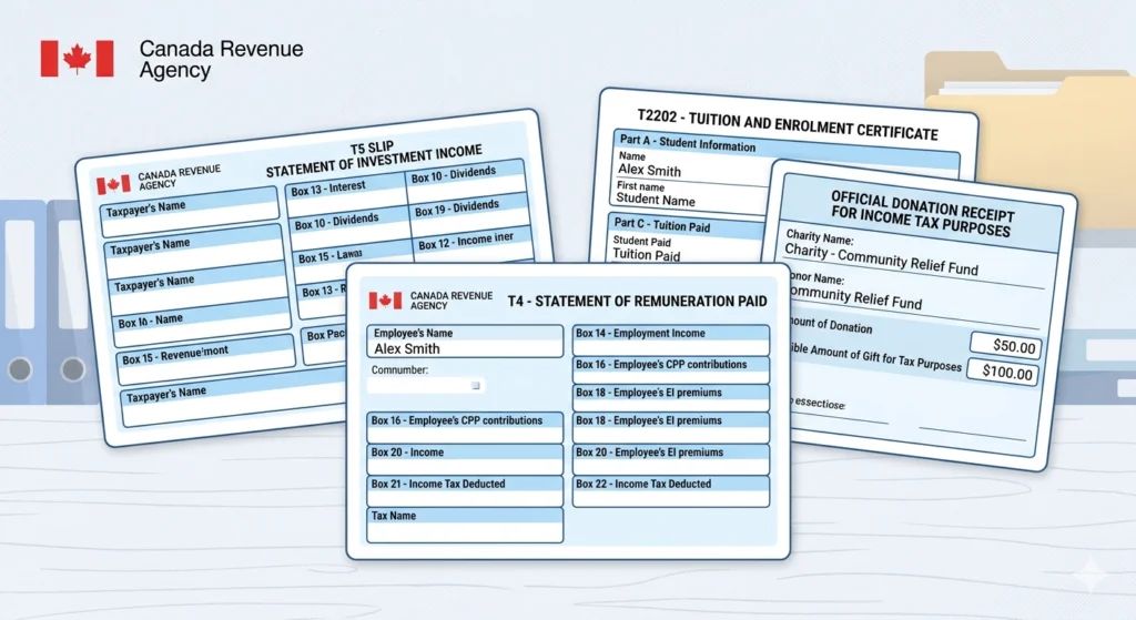 What Documents You Need for Tax Season in Canada, Canadian Financial Systems