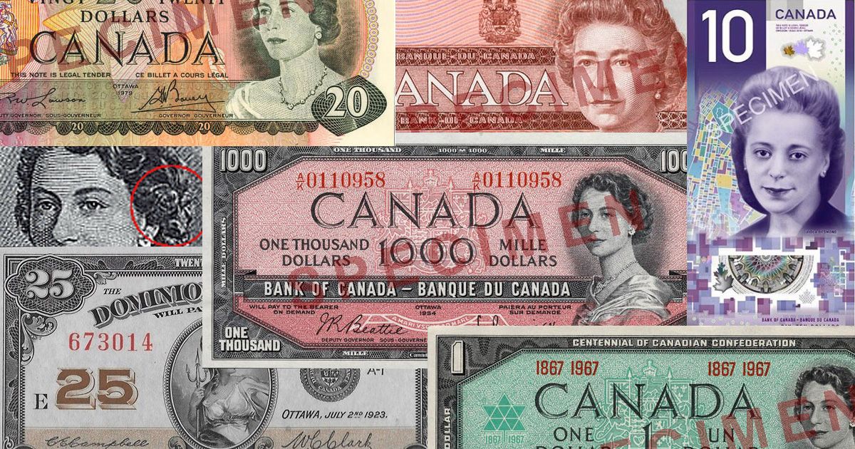 Coins and Canada | Bank of Canada banknotes price guide and values