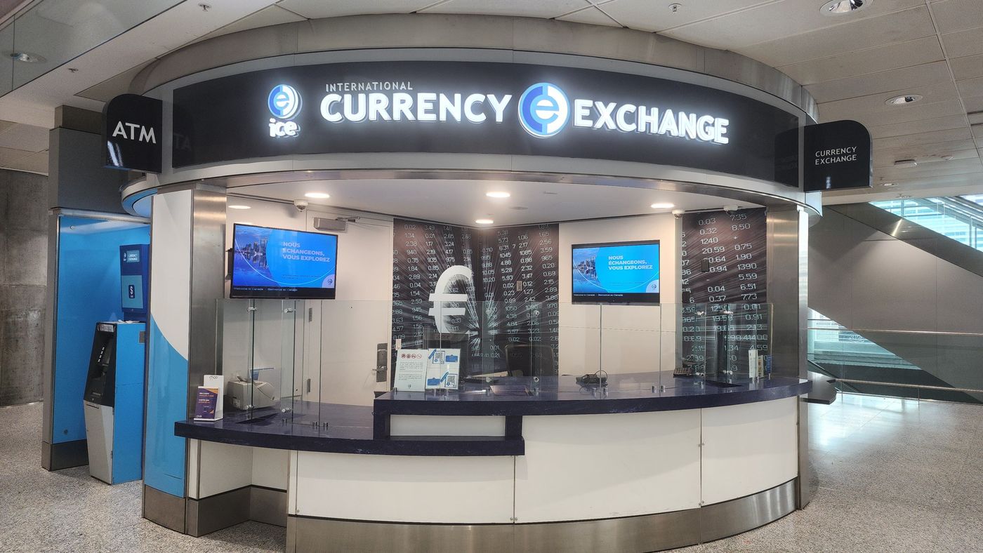 Toronto Pearson Airport Currency Exchange (YYZ) - ICE Canada