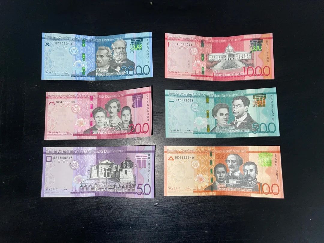 Dominican Pesos 2021-2023 : r/Banknotes