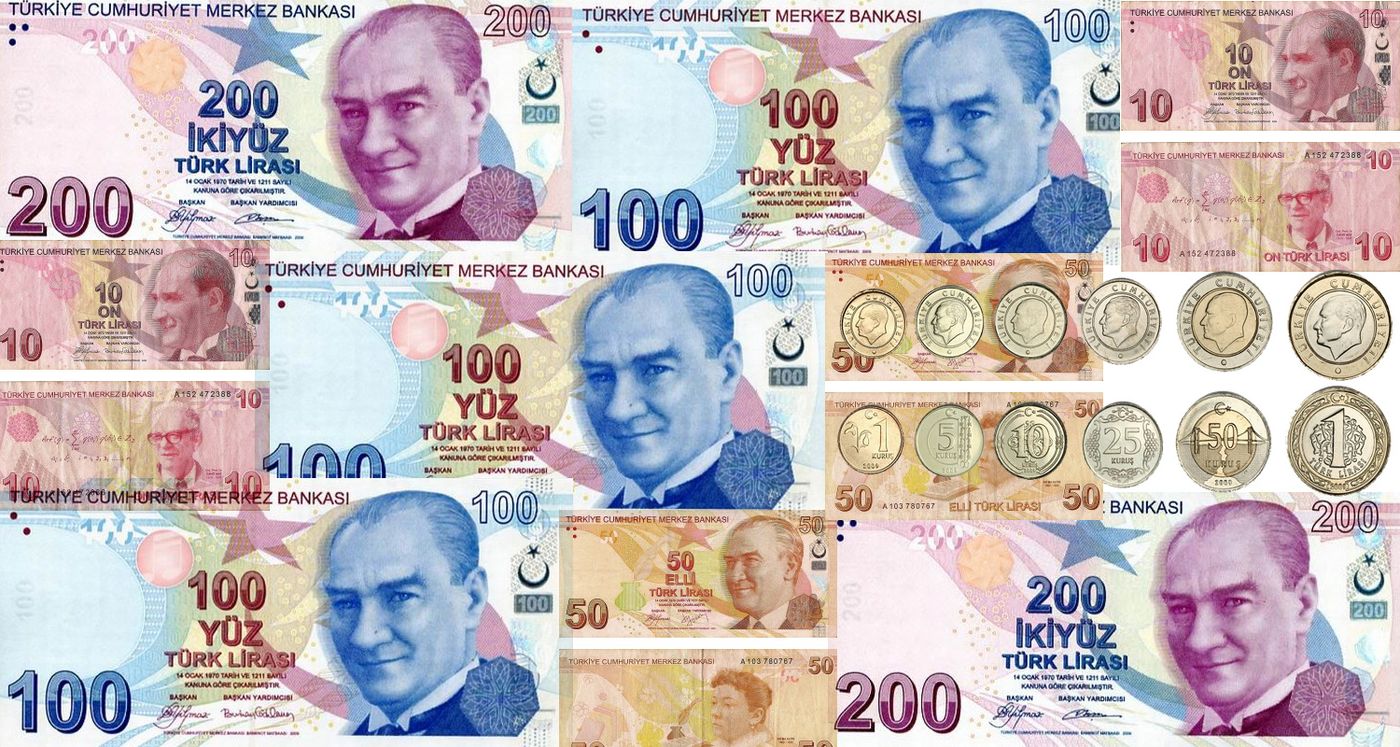 Currency in Turkey, currency exchange, lira to euro exchange rate, MashaPasha travel