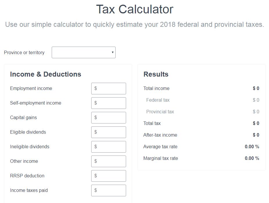 Canada tax brackets: Marginal tax vs average tax