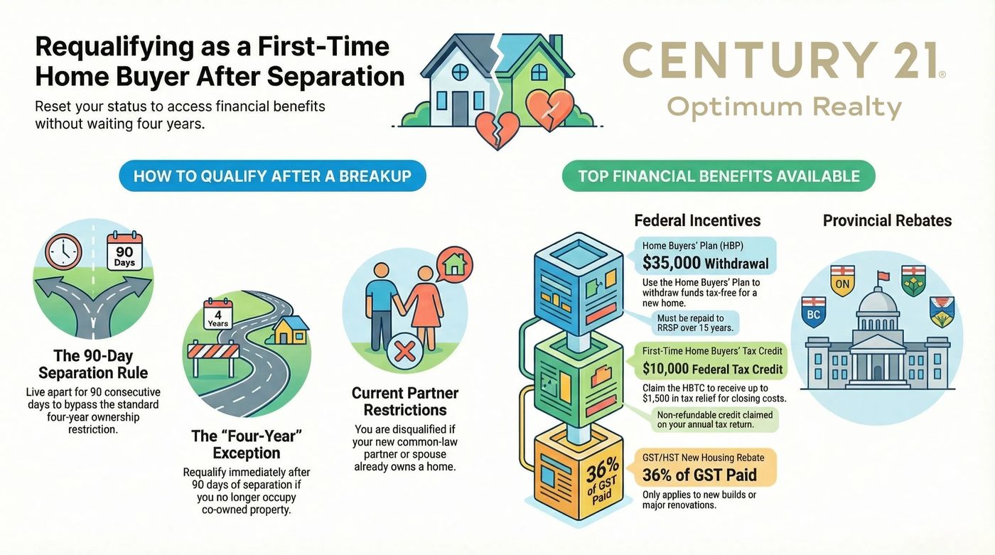 First-Time Home Buyer Benefits After Separation in Canada | Rob Lough |  Realtor/Broker