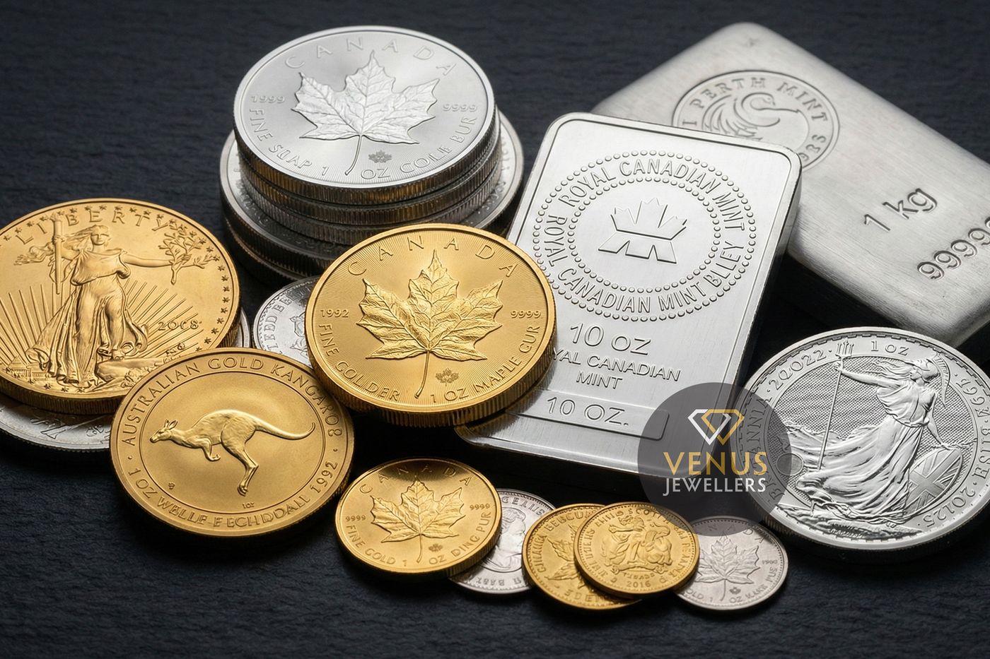 Gold & Silver Bullion Fort Erie, Buy & Sell Precious Metals