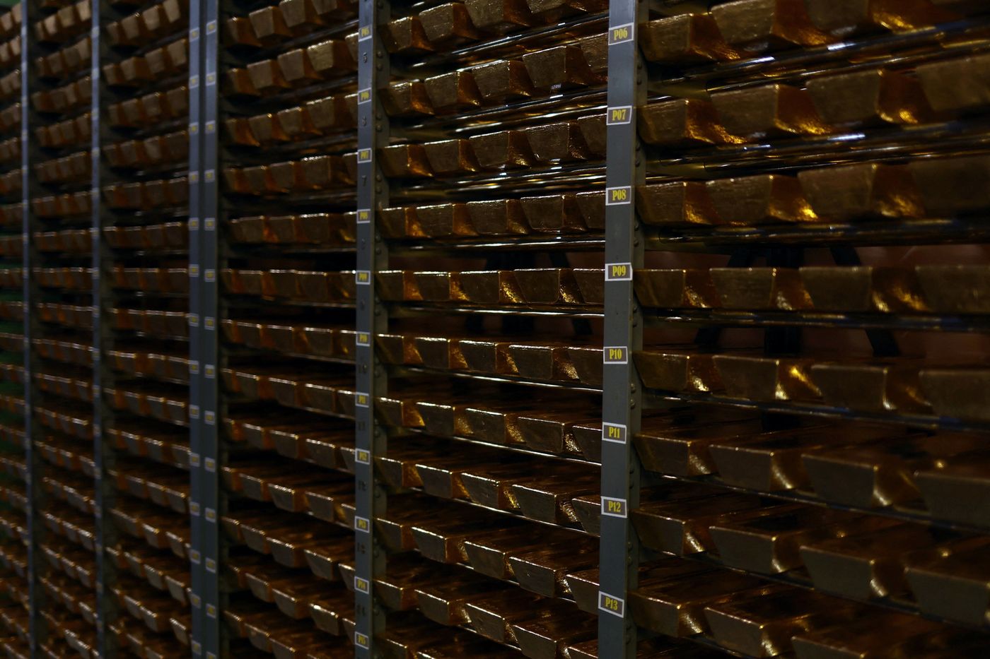 Portugal's central bank opens its vaults for rare glimpse of gold bars |  Reuters