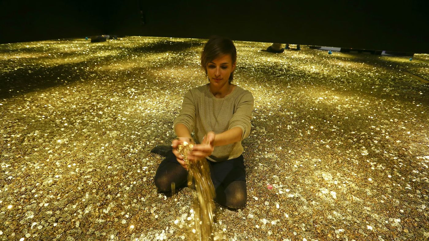 There is $300 billion worth of gold locked in the vaults of London