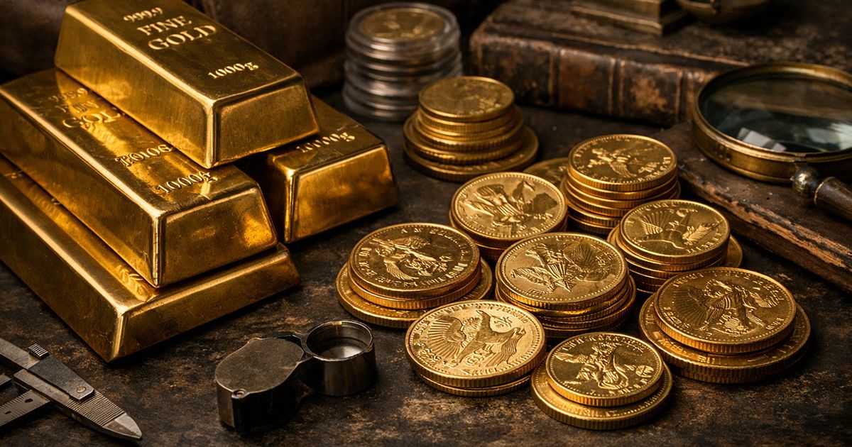 Gold Bars vs Coins: Smart Investment Choices