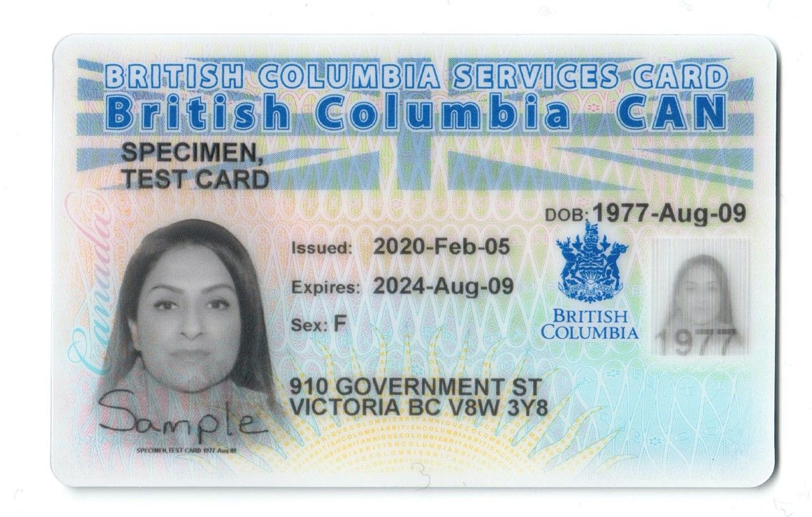 Your BC Services Card, Province of British Columbia