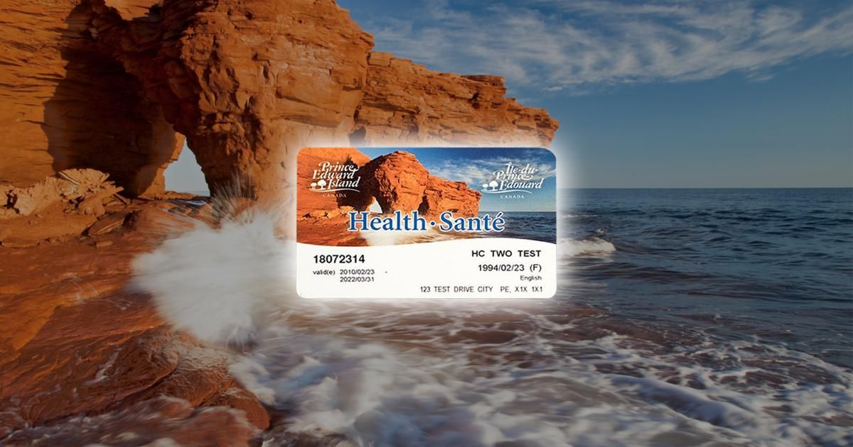 PEI Health Card | Government of Prince Edward Island