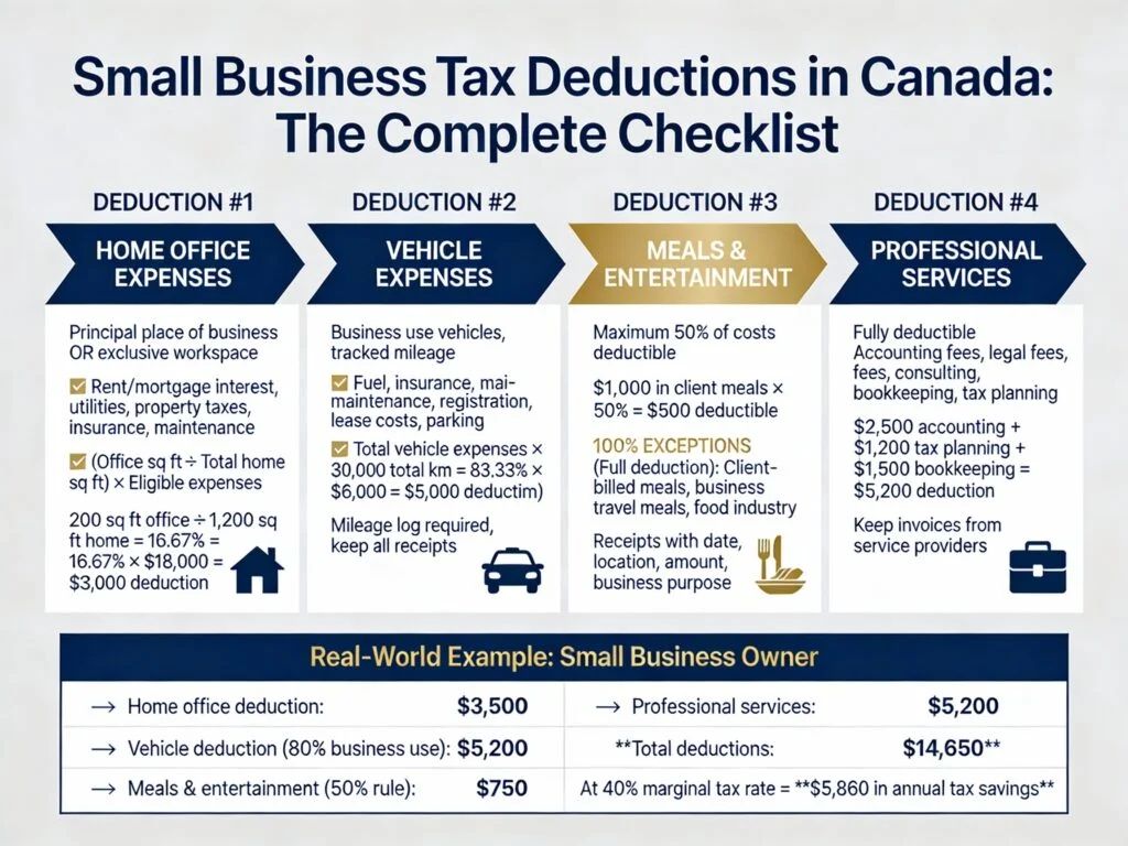 Small Business Tax Deductions and Credits in Canada, BOMCAS Canada