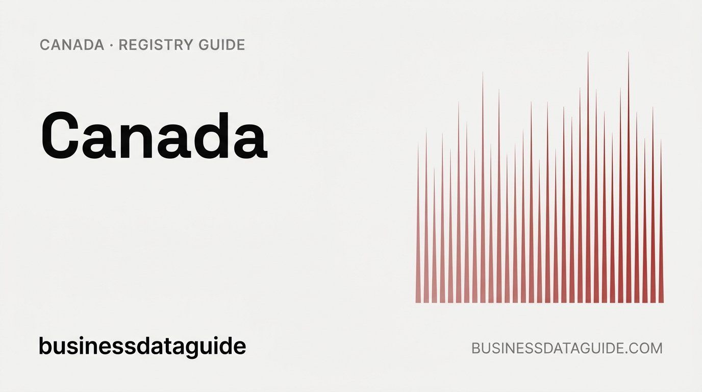 Search Corporations Canada: Federal Corporation Lookup | businessdataguide