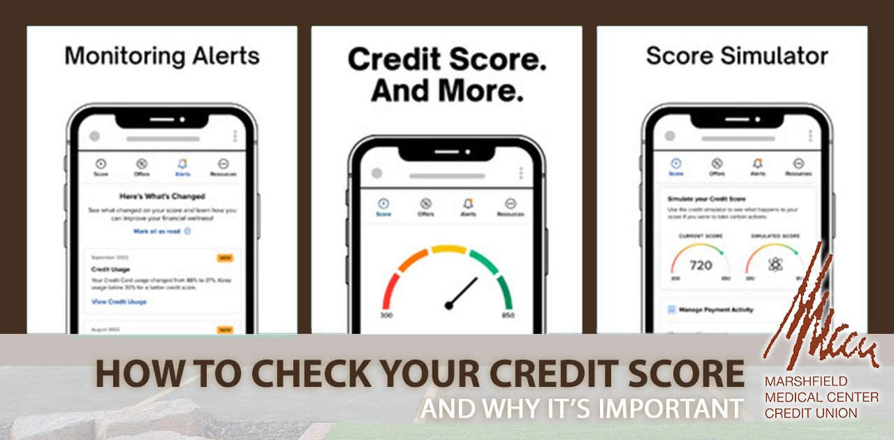 How to Check Your Credit Score, Marshfield Medical Center Credit Union