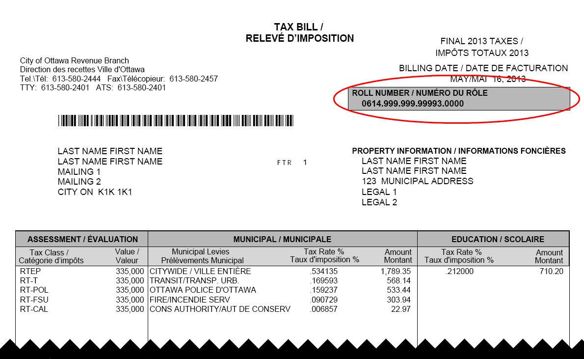Pay your property taxes online, in-person or by mail, Paying your taxes |  City of Ottawa