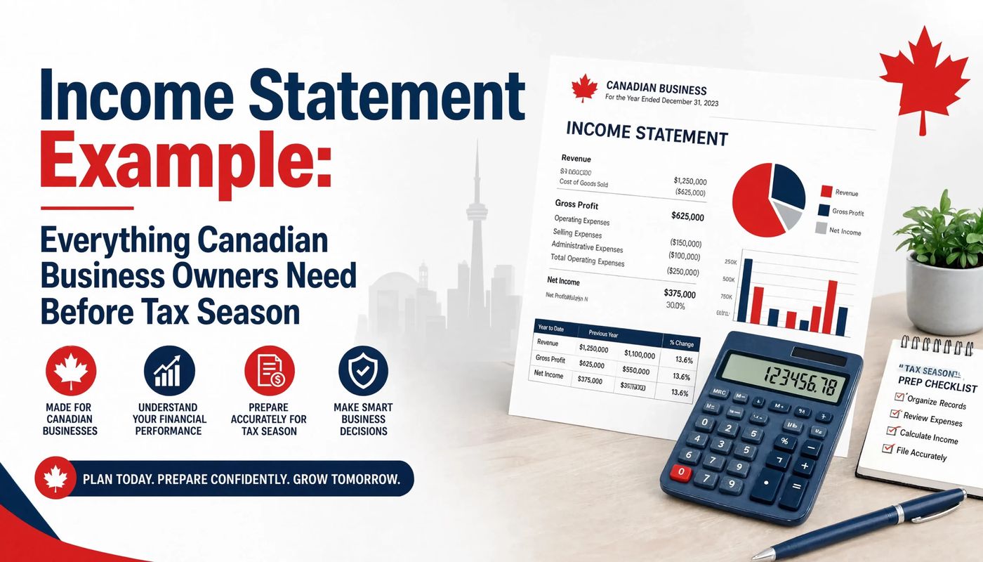 Income Statement Example: Prepare for Your Next Tax Season Now!