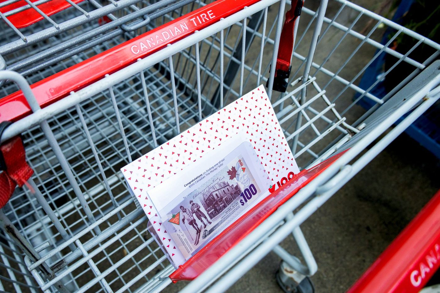 You can now go on a scavenger hunt for free Canadian Tire money hidden around Toronto
