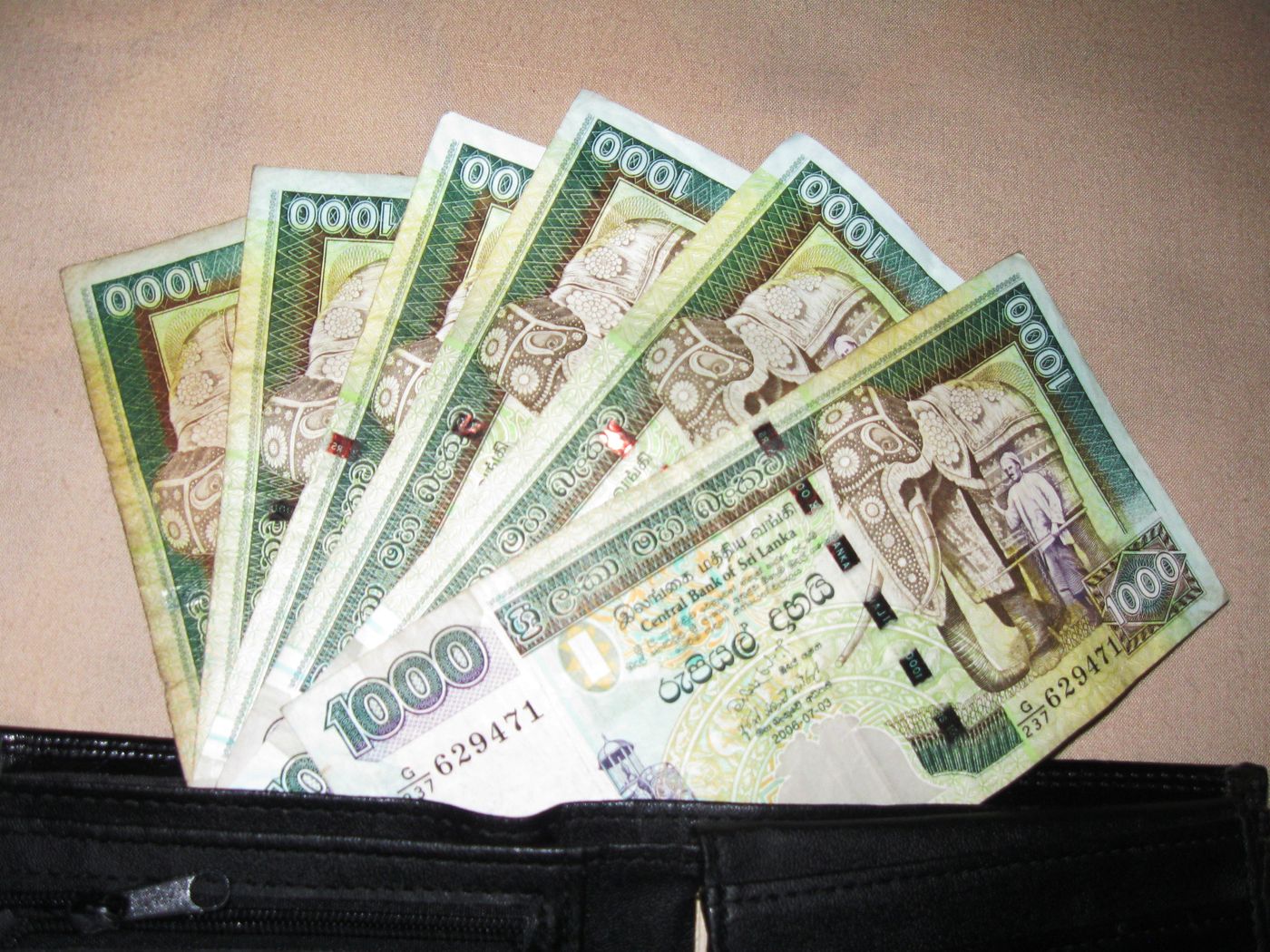 Sri Lankan rupee, Wikipedia