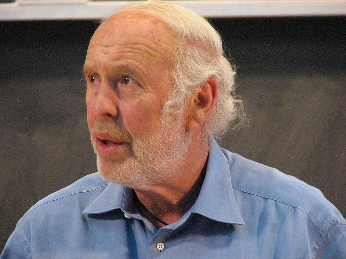 James Harris Simons giving a lecture at MSRI in May 2007