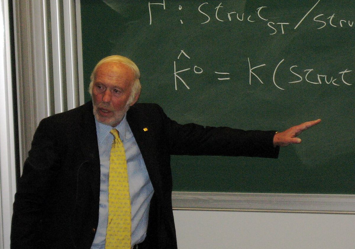 Den amerikanske matematiker James Harris Simons.