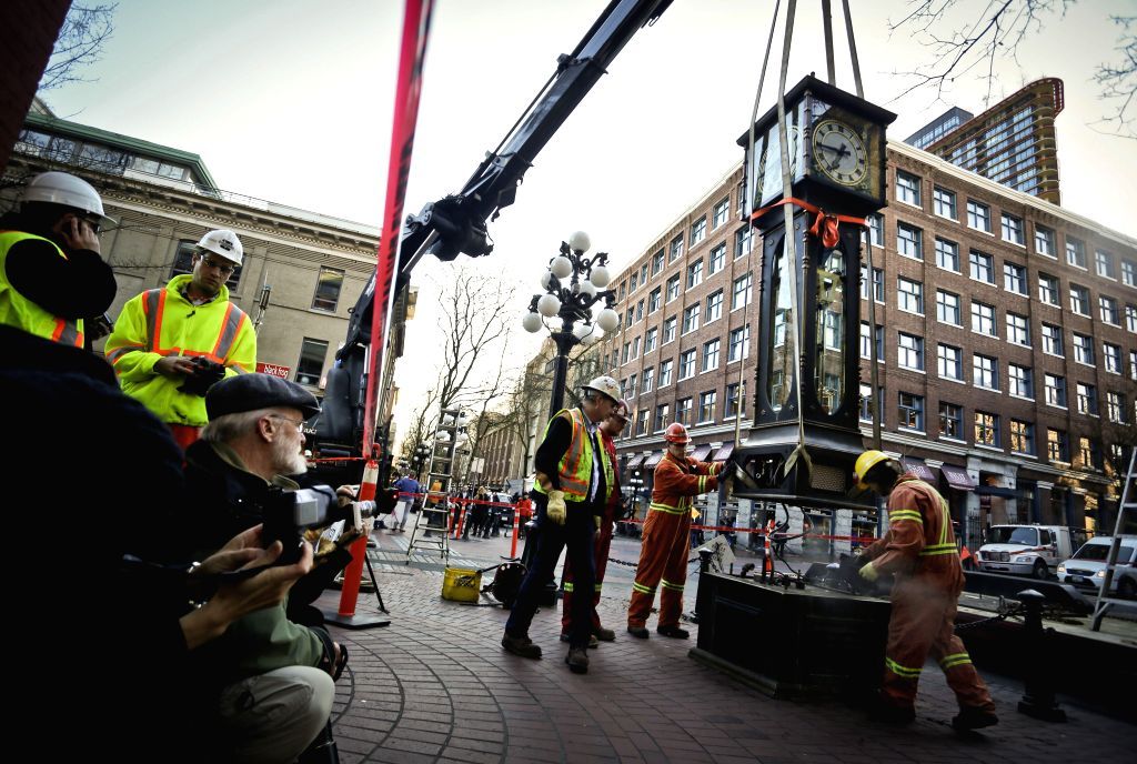CANADA-VANCOUVER-STEAM CLOCK-RETURN