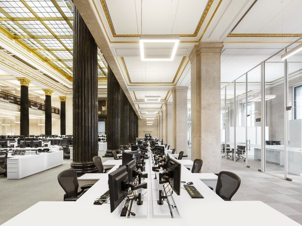 National Bank Trading Floor Montreal, Quebec, e-architect