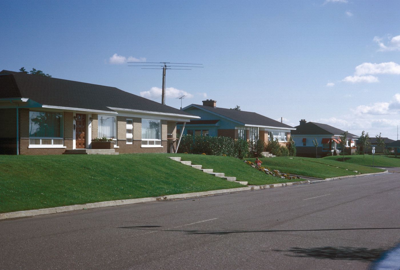 Canada, residential area in Quebec City | Cities Around The World | UWM  Libraries Digital Collections