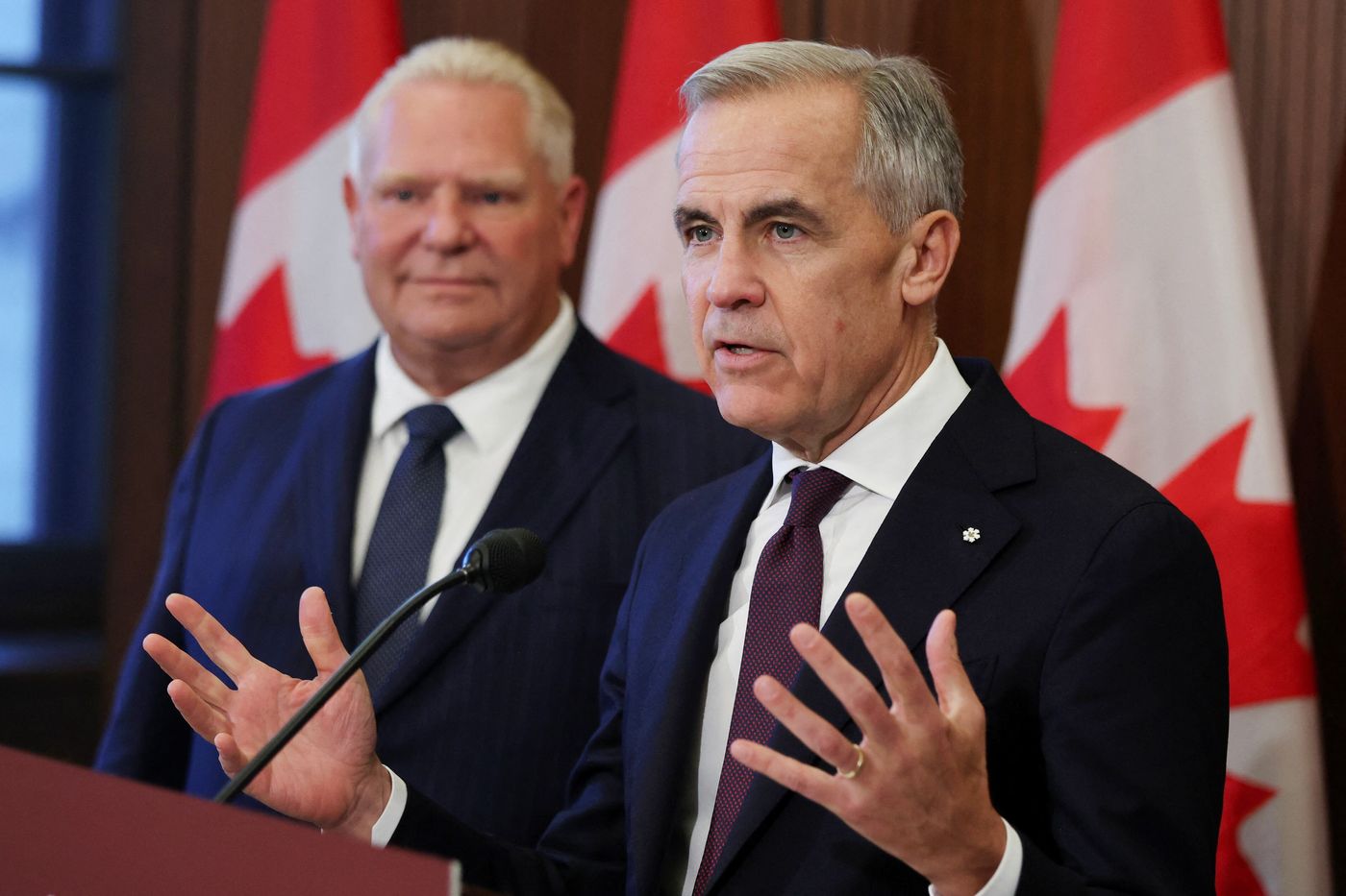 Canada's Carney says Trump's tariffs hurt Americans