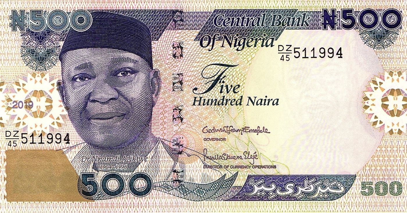 Nigerian naira, Wikipedia