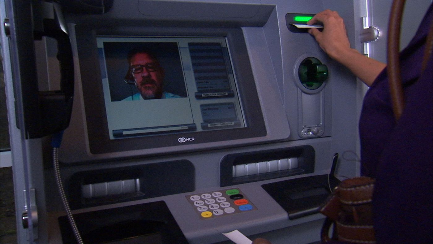 Banks putting human tellers in ATMs